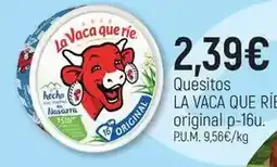 CoMarket La vaca que ríe - quesitos original oferta