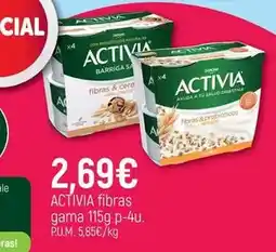 CoMarket Activia - fibras gama oferta