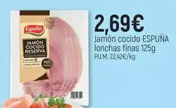 CoMarket Espuña - jamón cocido lonchas finas oferta