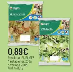 CoMarket Ifa eliges - ensalada 4 estaciones oferta