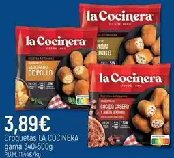 CoMarket La cocinera - croquetas gama oferta