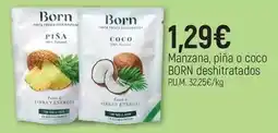 CoMarket Born - manzana, piña o coco deshidratados oferta