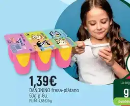 CoMarket Danone - danonino fresa-plátano oferta