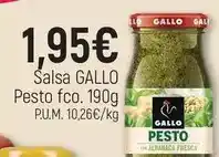 CoMarket Gallo - salsa pesto oferta