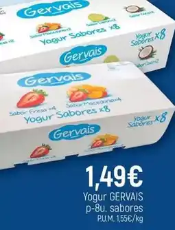 CoMarket Gervais - yogur sabores oferta