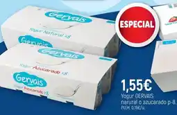CoMarket Gervais - yogur natural o azucarado oferta