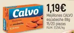 CoMarket Calvo - mejillones escabeche oferta