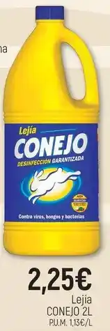 CoMarket Conejo lejia oferta