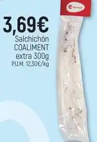 CoMarket Coaliment - salchichon extra oferta