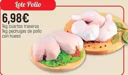 CoMarket Cuartos traseros pechuga de pollo con hueso oferta