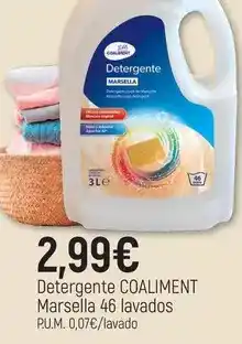CoMarket Coaliment - detergente marsella oferta