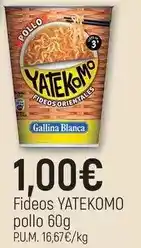 CoMarket Gallina blanca - yatekomo fideos pollo oferta