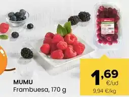Autoservicios Familia Mumu - frambuesa oferta