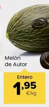 Autoservicios Familia Melon de autor entero oferta