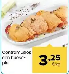 Autoservicios Familia Contramuslos con hueso-piel oferta