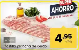 Autoservicios Familia Costilla plancha de cerdo oferta