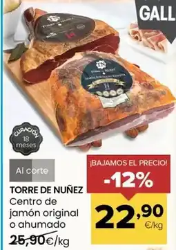 Autoservicios Familia Torre de núñez - centro de jamón original o ahumado oferta