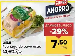 Autoservicios Familia Gemi - pechuga de pavo extra oferta