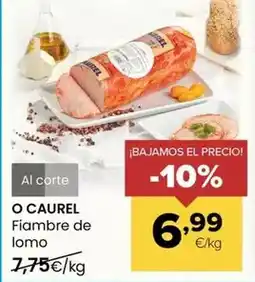 Autoservicios Familia O'caurel - fiambre de lomo oferta