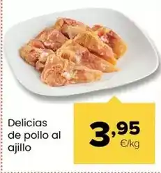 Autoservicios Familia Delicias de pollo al ajillo oferta