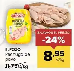 Autoservicios Familia Elpozo - pechuga de pavo oferta