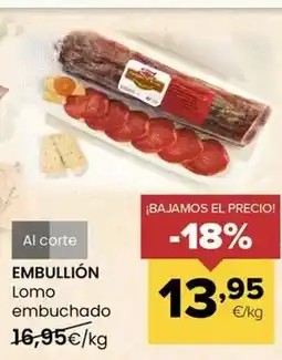 Autoservicios Familia Embullion - lomo embuchado oferta