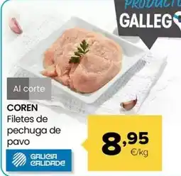 Autoservicios Familia Coren - filetes de pechuga de pavo oferta