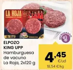 Autoservicios Familia Elpozo - king upp hamburguesa de vacuno la roja oferta