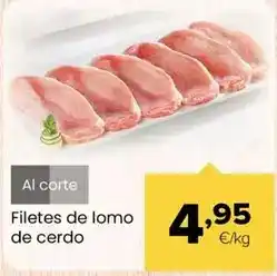 Autoservicios Familia Filetes de lomo de cerdo oferta