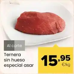 Autoservicios Familia Ternera sin hueso especial asar oferta