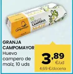 Autoservicios Familia Granja campomayor - huevo campero de maiz oferta