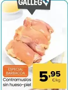 Autoservicios Familia Contramuslos sin hueso-piel oferta