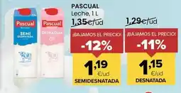 Autoservicios Familia Pascual - leche oferta