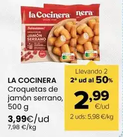 Autoservicios Familia La cocinera - croquetas de jamon serrano oferta