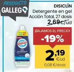 Autoservicios Familia Disiclin - detergente en gel accion total oferta
