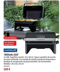 Bauhaus Campingaz - 'attitude 2go' oferta