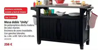 Mesa doble unity