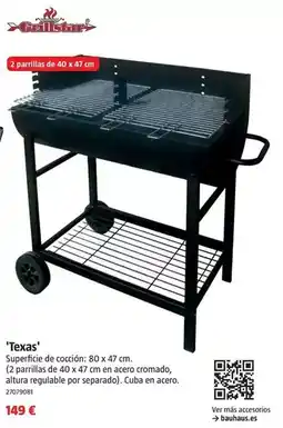 Bauhaus Grillstar - texas oferta