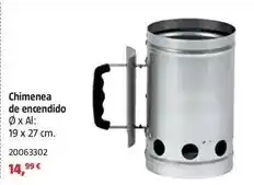 Bauhaus Chimenea de encendido oferta