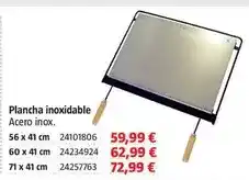 Bauhaus Plancha inoxidable oferta