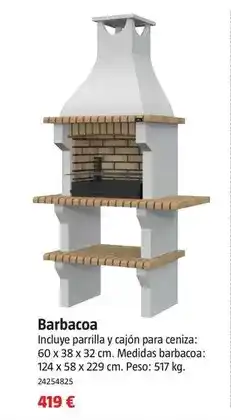 Bauhaus Barbacoa oferta