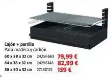 Bauhaus Cajon + parrilla oferta