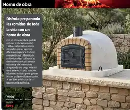 Bauhaus Horno de obra minho oferta