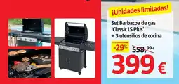 Bauhaus Campingaz - set barbacoa de gas 'classic ls plus' + 3 utensilios de cocina oferta
