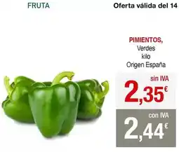Masymas Origen - verdes oferta
