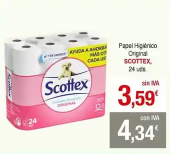 Scottex - papel higiénico original