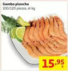 Alcampo Gamba plancha oferta