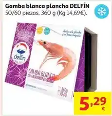 Alcampo Delfín - gamba blanca plancha oferta