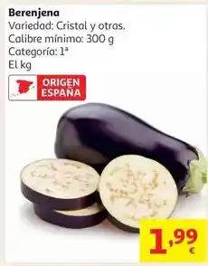 Alcampo Berenjena oferta