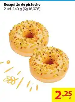 Alcampo Rosquilla de pistacho oferta